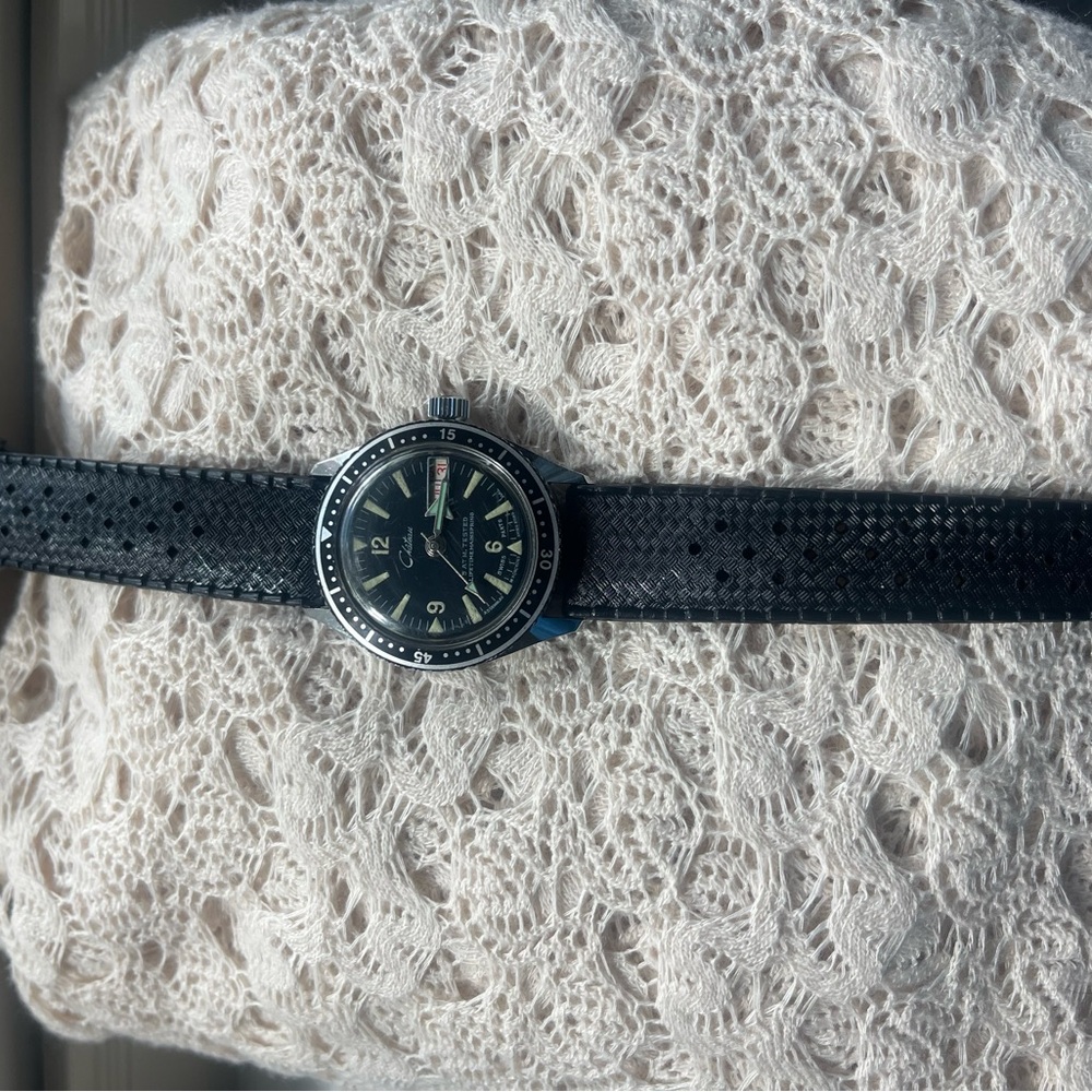 1960s/1970s Vintage Chateau Day Date Diver Watch